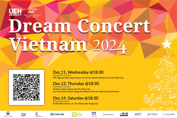 Chương trình hòa nhạc quốc tế của Hiệp hội New York Classical Music tại UEH với chủ đề “Dream Concert Vietnam 2024”