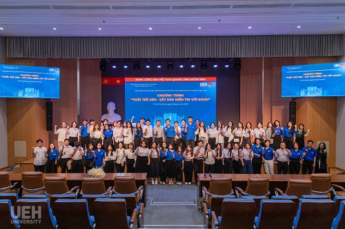 “Tuổi trẻ UEH – Sắt son niềm tin với Đảng”: Hành trình vun đắp lý tưởng, kiến tạo tương lai