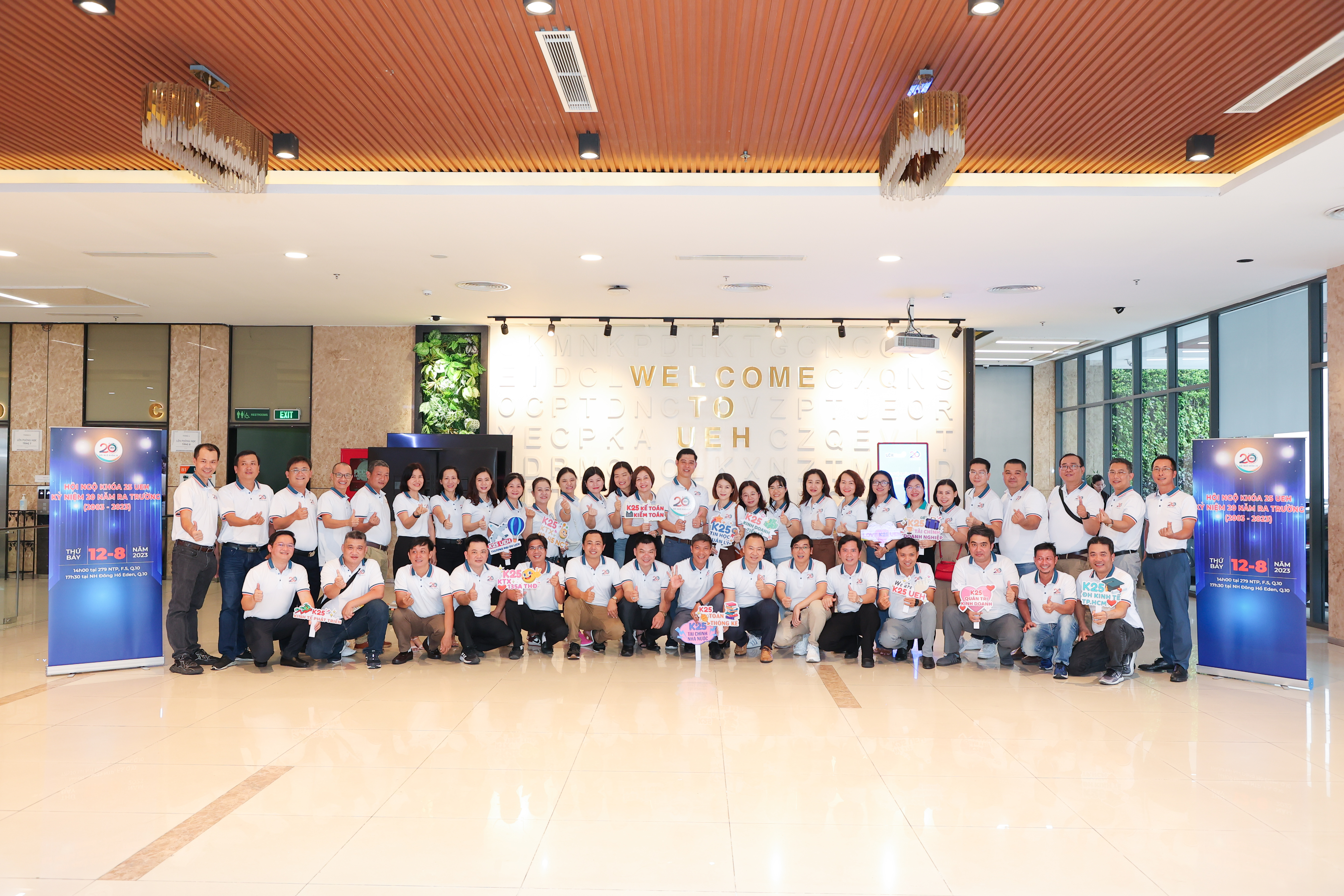 Chuỗi hoạt động chương trình Hội ngộ Khóa 25 UEH - Kỷ niệm 20 năm ra trường