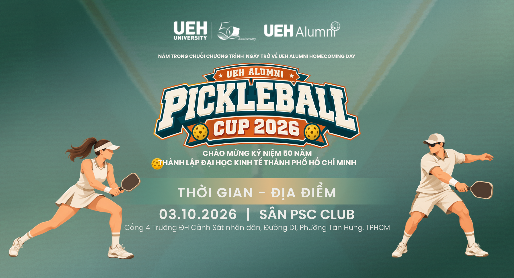 UEH Alumni Pickleball Cup 2026