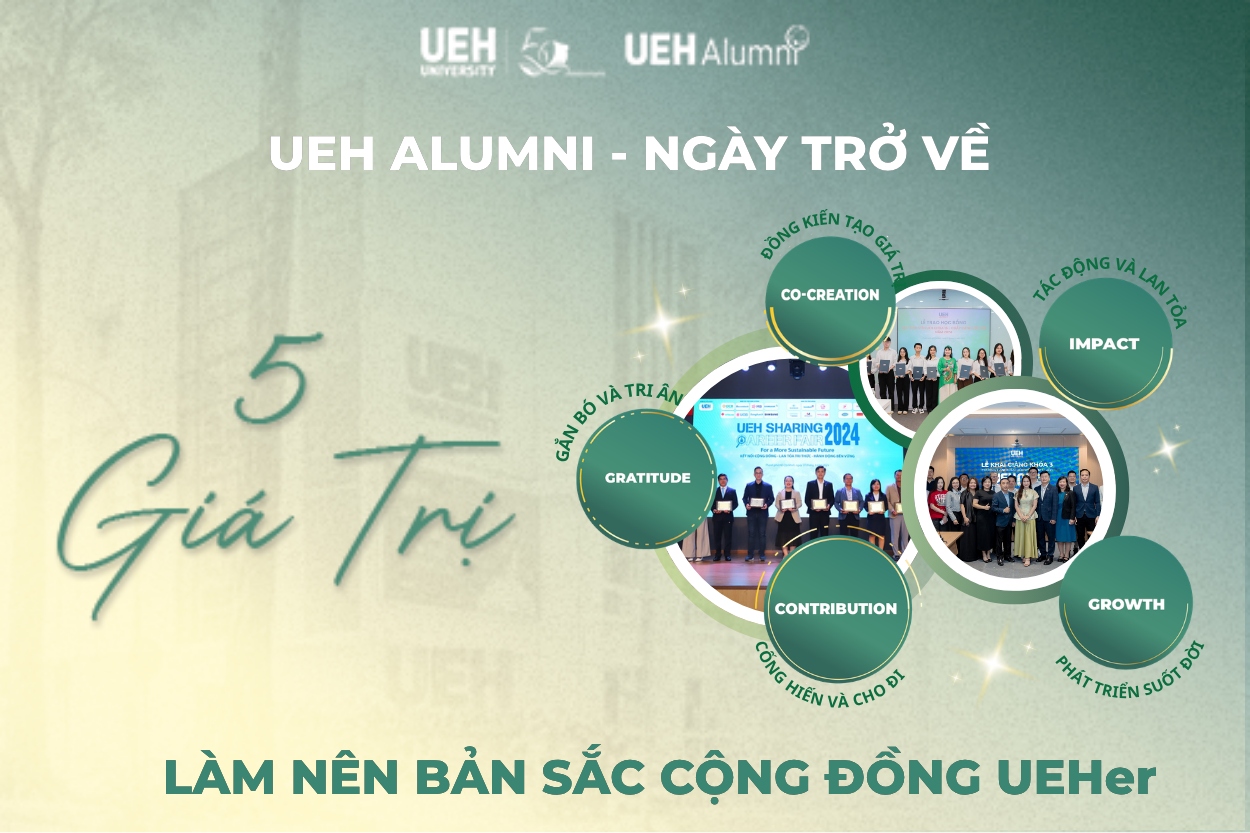 [UEH Alumni - Ngày trở về] 5 giá trị làm nên bản sắc cộng đồng UEHer
